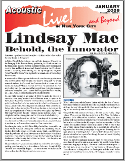 Lindsay Mac Behold, the Innovator by Richard Cuccaro Sometimes