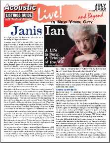 Janis Ian A Life in Song, A Triumph of the Will by Richard Cuccaro